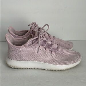 Adidas Originals Big Kid Tubular Shadow Running Shoe Aero Pink/White 7